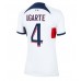 Paris Saint-Germain Manuel Ugarte #4 Borta matchtröja Dam 2023-24 Kortärmad Billigt